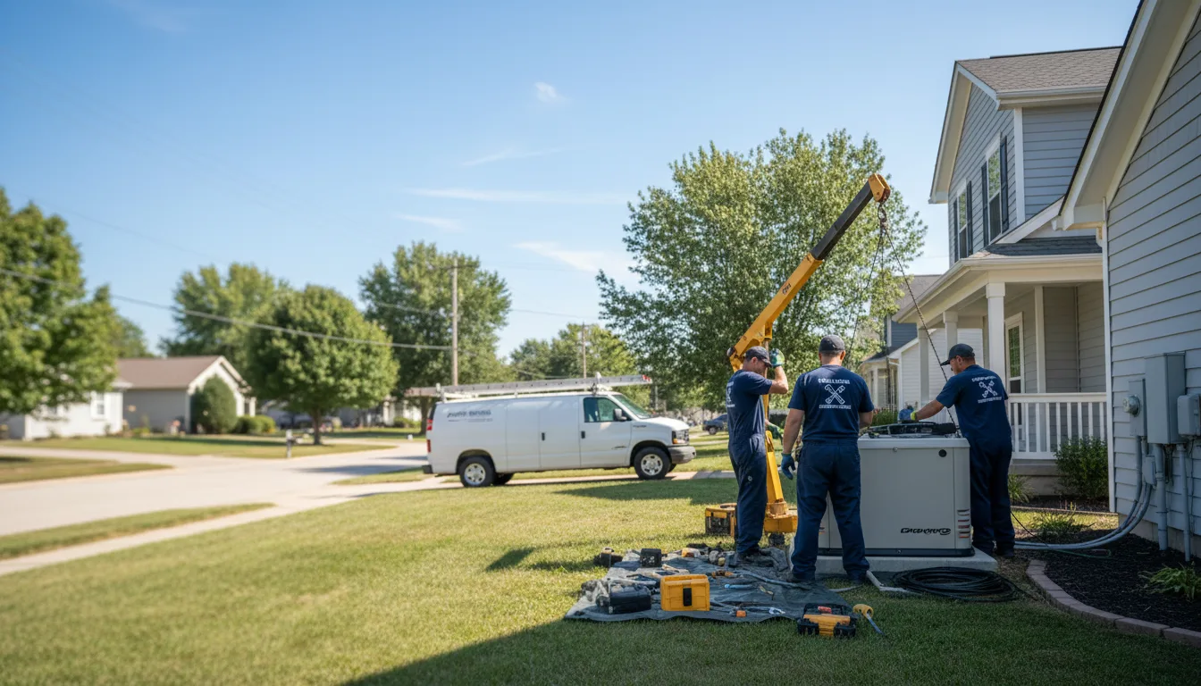 Generator Installation in Kiowa, KS near me
